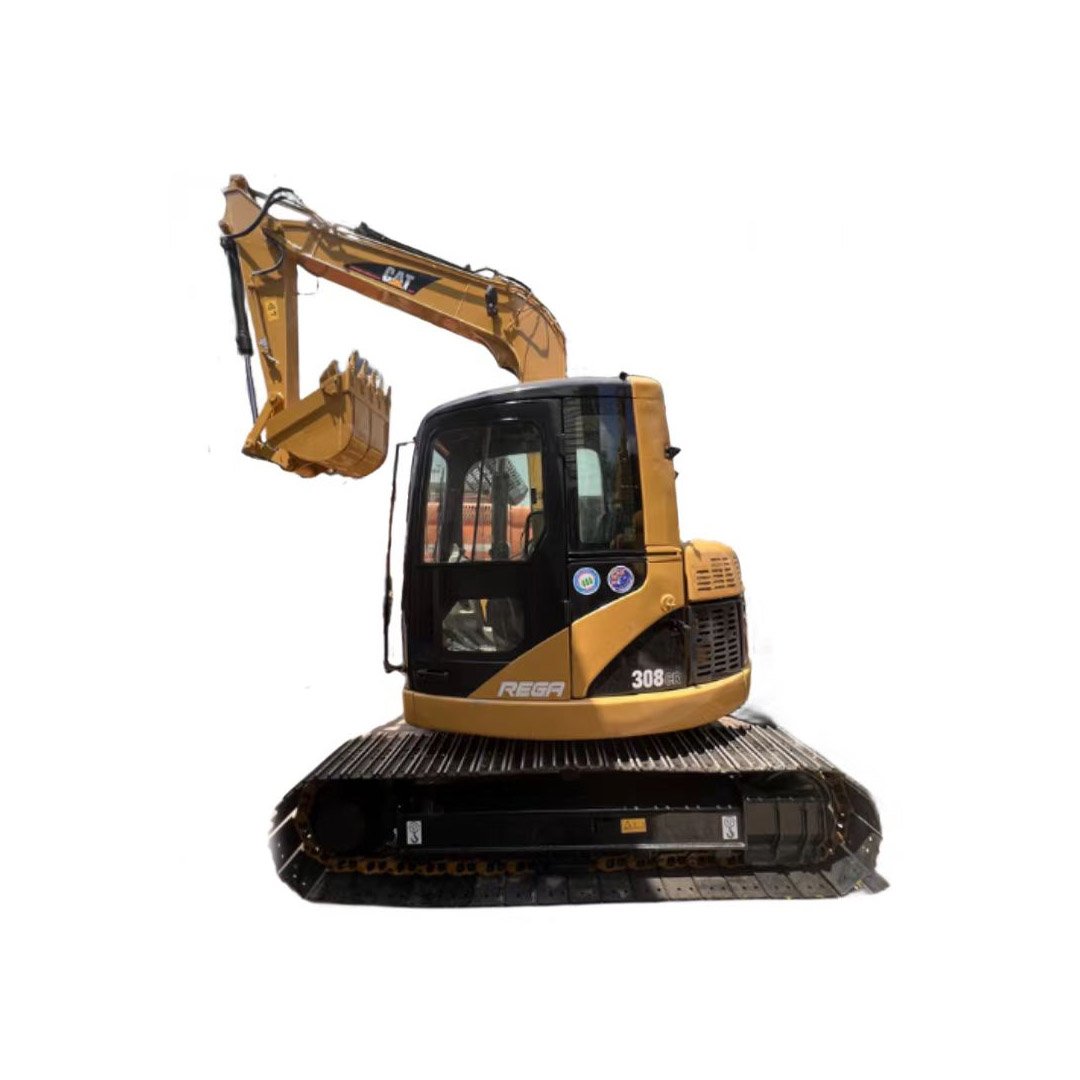 Used CAT 308C 308E 308E2 308C 307 306 305.5 mini 8 tons second hand crawler excavator construction machine