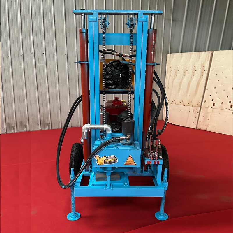 Hot selling 100m 150m 200m Diesel hydraulic portable water well drill rig drilling machine Mine Drilling Rigs