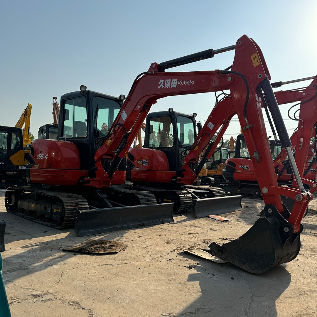 Excellent quality Used Mini kubota u55 Diggers mini Excavator Hydraulic Crawler Japan famous brand KXU55-4 with good quality