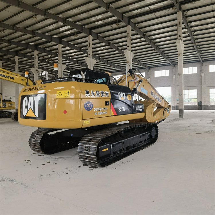 Cheap used cat 320D excavating machine Japan made original 20 ton hydraulic shovel medium machine