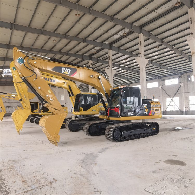 Cheap used cat 320D excavating machine Japan made original 20 ton hydraulic shovel medium machine