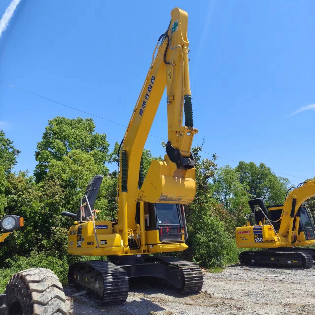 Japan Used Komatsu PC200-8 PC200 Excavator Second Hand Komatsu 200 Earth Moving Digger Construction Building Machinery For Sale