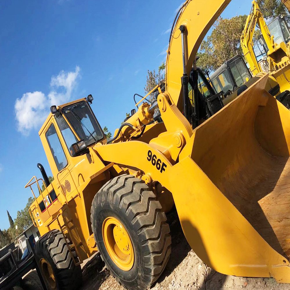 Loaders China Factory Price Mini Machine Wheel Loader 966F Used Loaders For Sale