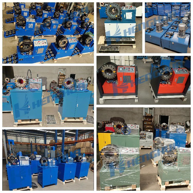 5 Second Fast Precise Press Core Patent 10 Sets Free Dies 1/4"-2" Hydraulic Hose Crimping Pressing Machine
