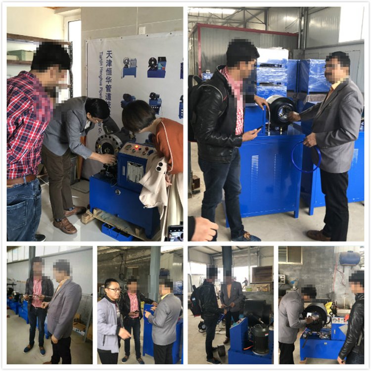 5 Second Fast Precise Press Core Patent 10 Sets Free Dies 1/4"-2" Hydraulic Hose Crimping Pressing Machine