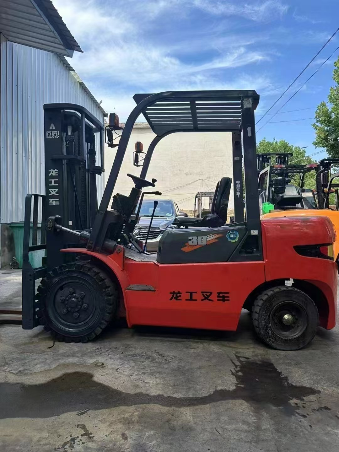 Anhui Heli 3-5Tons High Quality Diesel Forklift Parts Used Condition Engine Gearbox Pump Core Components for Farms