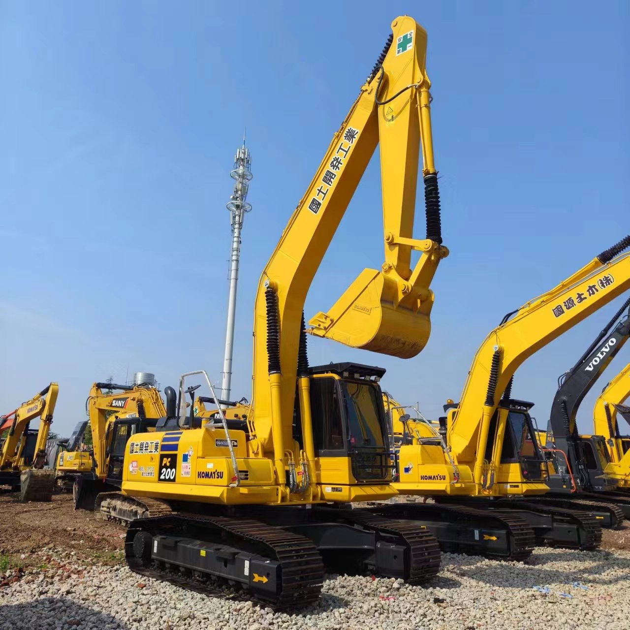 High Quality Construction Machinery KOMATSU pc200-8N1 Used Caterpillar 20T Crawler Excavator