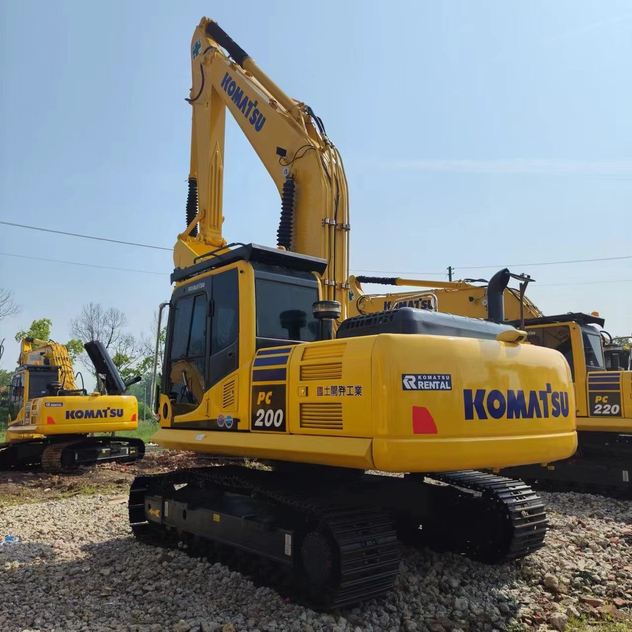 High Quality Construction Machinery KOMATSU pc200-8N1 Used Caterpillar 20T Crawler Excavator