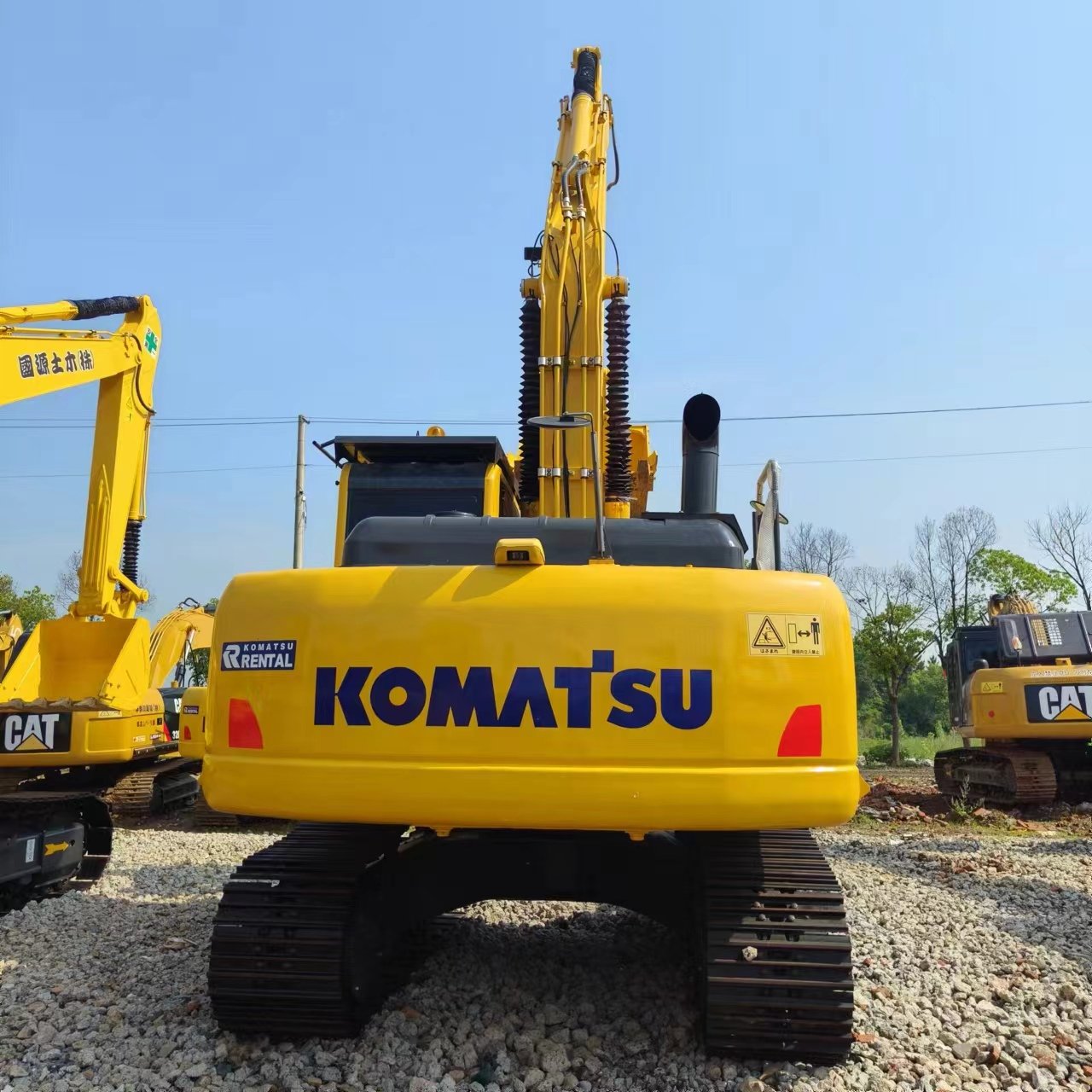 High Quality Construction Machinery KOMATSU pc200-8N1 Used Caterpillar 20T Crawler Excavator