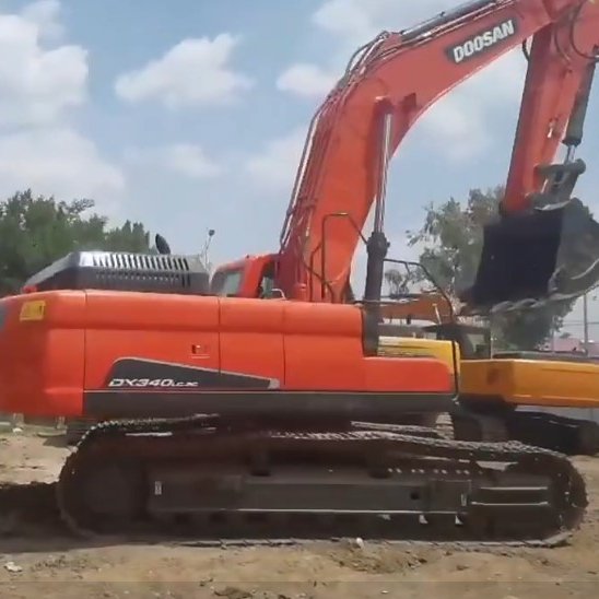 34 Ton Doosan 340 Crawler Excavator Dx340 Engineering Machinery Made by Korean Original Luxury 2019 Provided Doosan Engine