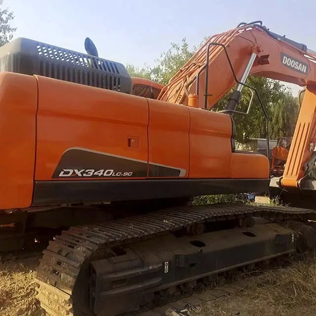 34 Ton Doosan 340 Crawler Excavator Dx340 Engineering Machinery Made by Korean Original Luxury 2019 Provided Doosan Engine
