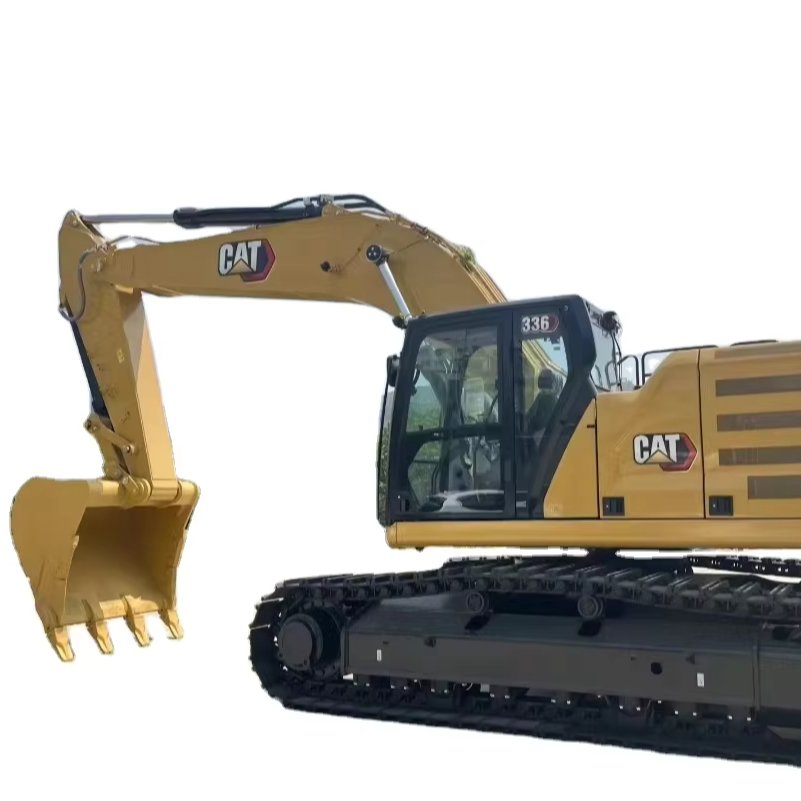 Used Caterpillar 336 Excavator 36 Tons Capacity Large Earthmoving Machinery Original Lacquer Gearbox Bearings Cat Pump Engine