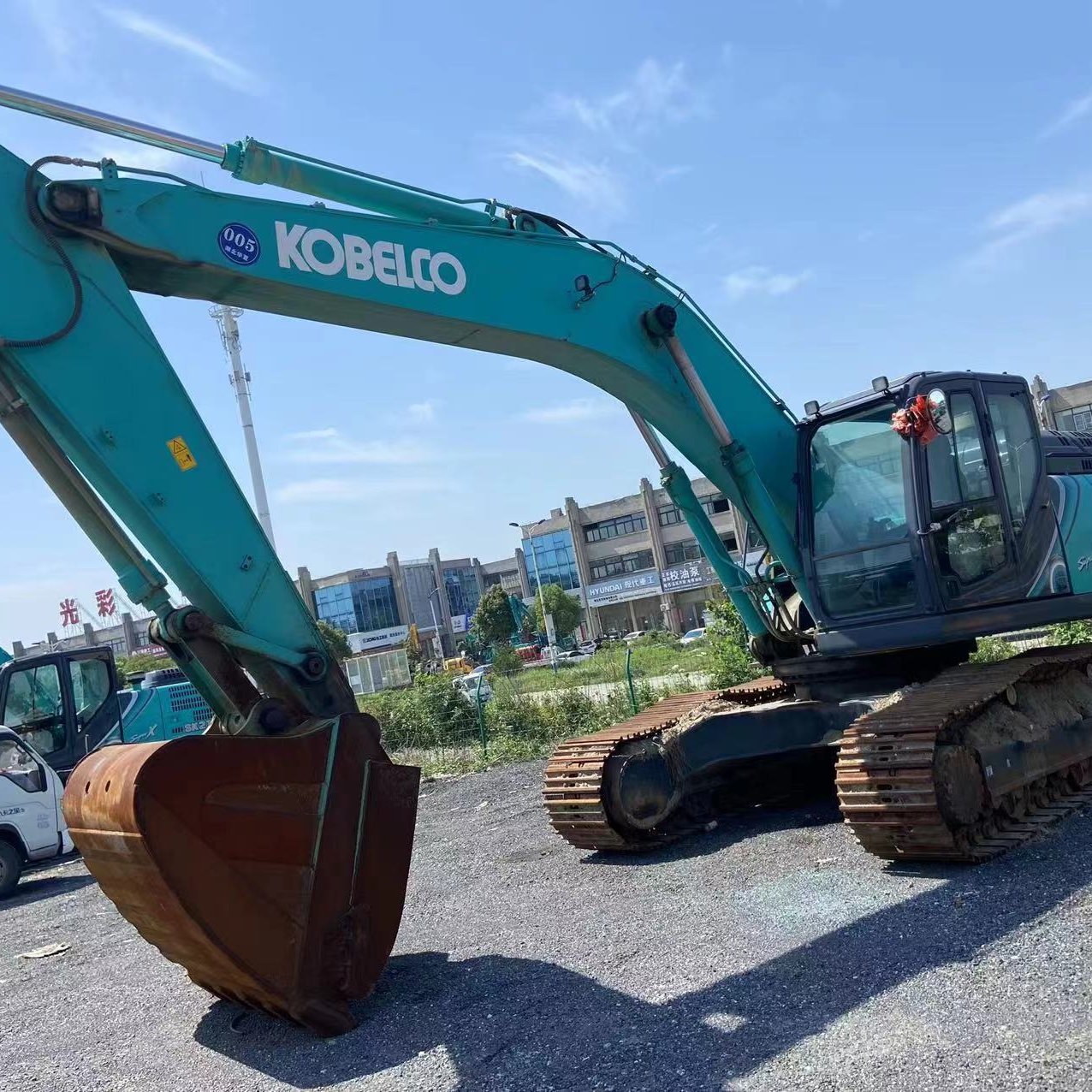 Kobelco Sk350LC Used Hydraulic Excavator Machine 36 Tonne Old Japan Original Engine Pump Motor Gearbox Bearing Core Components