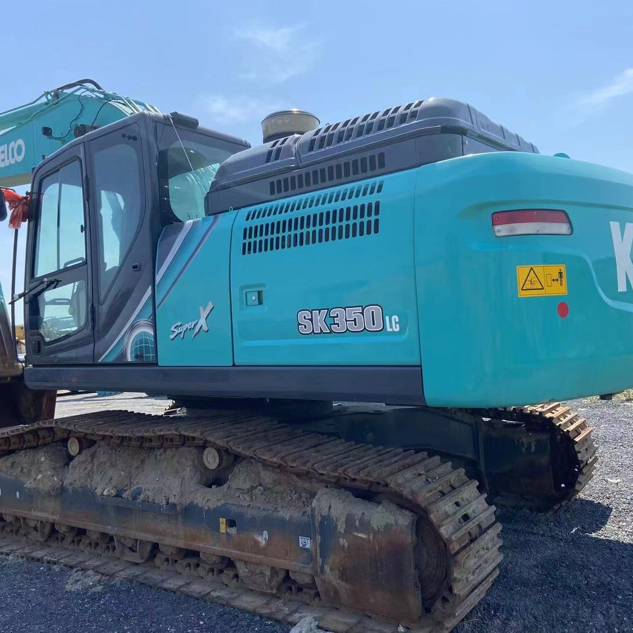 Kobelco Sk350LC Used Hydraulic Excavator Machine 36 Tonne Old Japan Original Engine Pump Motor Gearbox Bearing Core Components