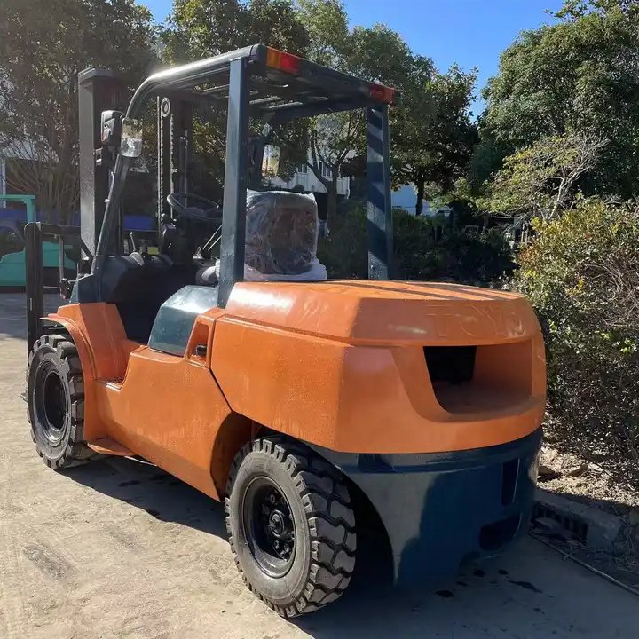 factory hot sale used forklift toyoto 5ton 7FDA50 diesel forklifts 8 ton 10 ton made in Japan