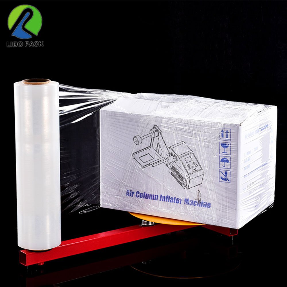 New design semi-automatic electric Plastic Film Wrapping Machine Stretch film Roll Dispenser For carton box packing