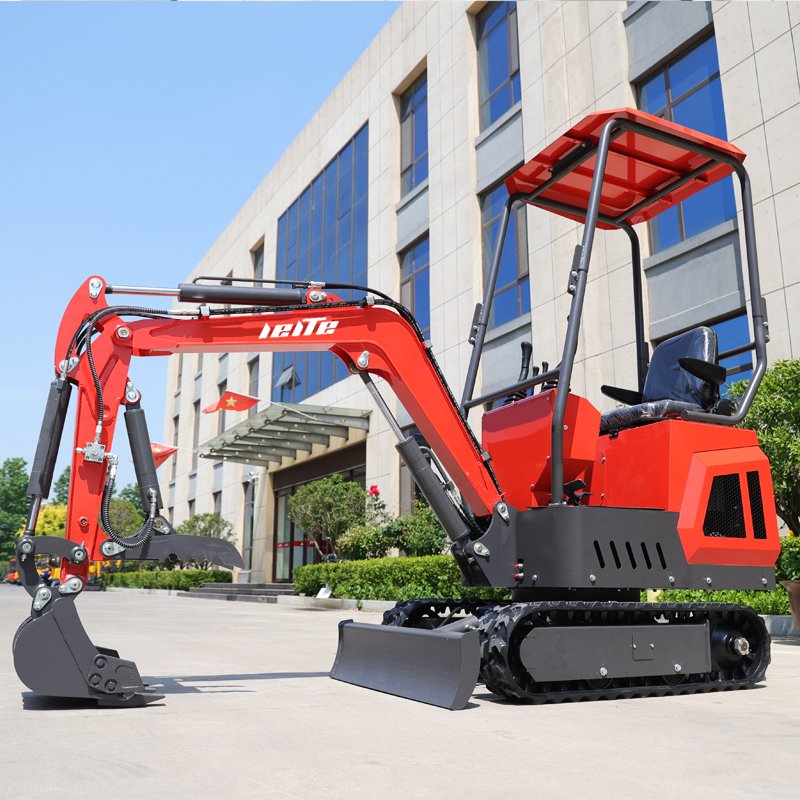 LEITE EPA mini Excavator 3.5 Ton Fast delivery Kubota Engine Crawler Digger Minibagger Farm Used 1 Ton Mini Excavator Machine