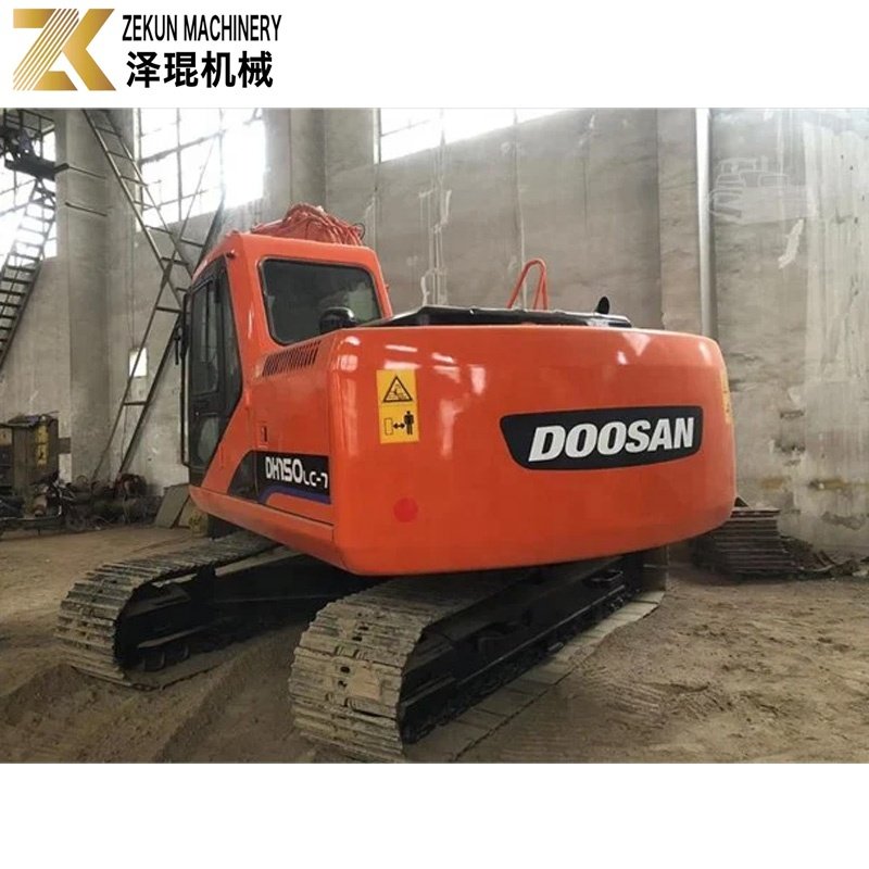 Original Digger 15Ton used Doosan dh150 crawler excavator Second hand excavator dh150 Good quality Doosan dh150 for sale