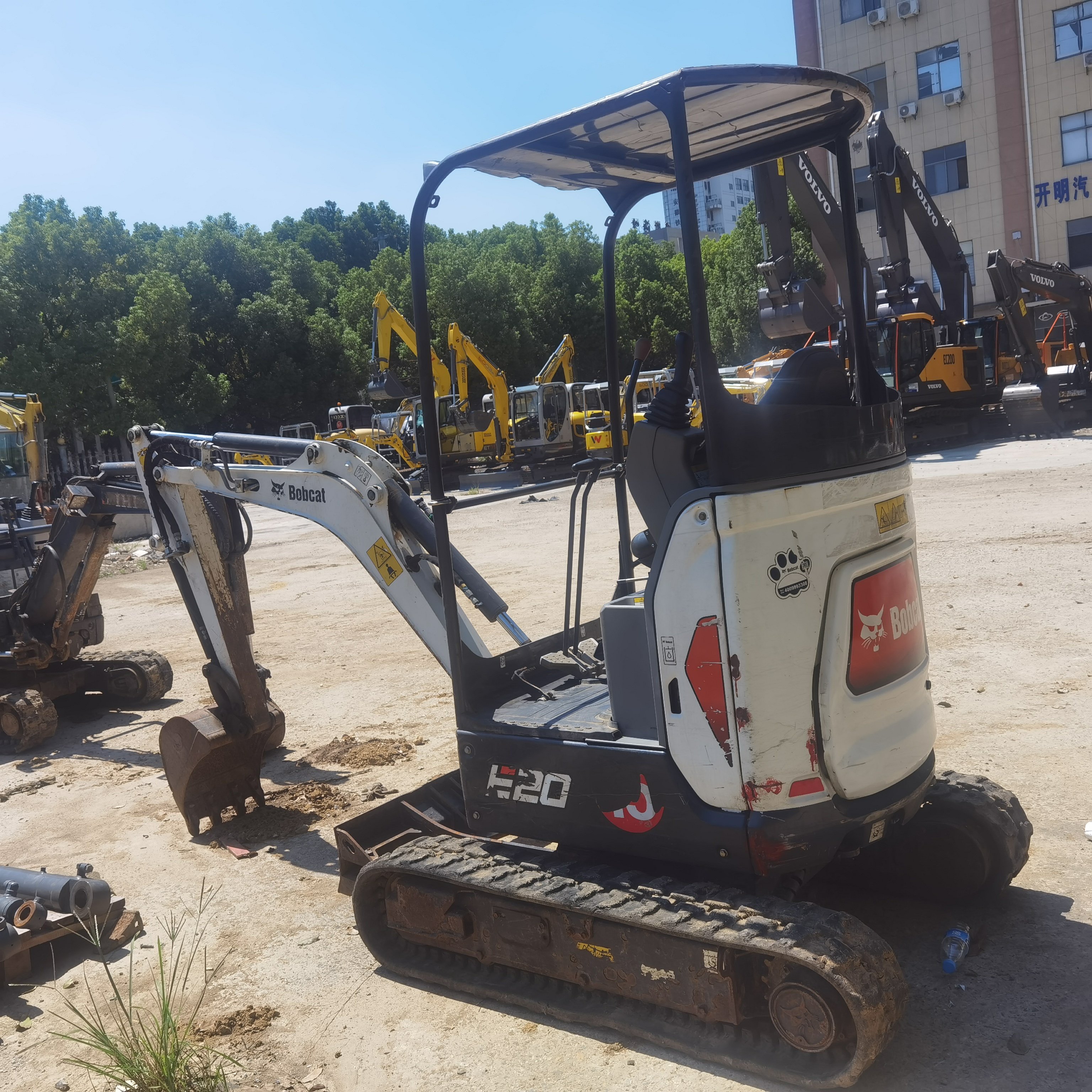 bobcat used excavator E20 mini excavator bobcat e20 for sale