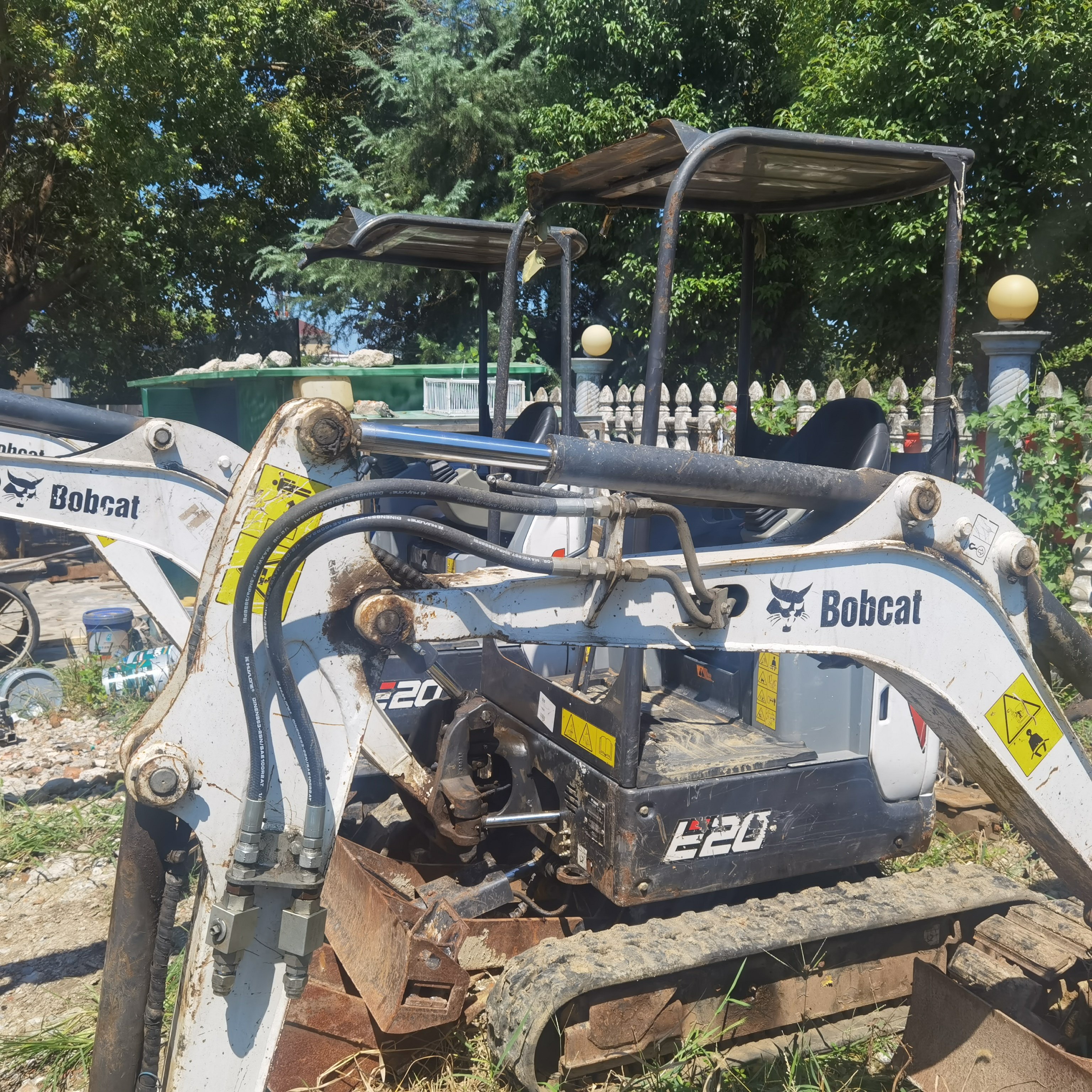 bobcat used excavator E20 mini excavator bobcat e20 for sale
