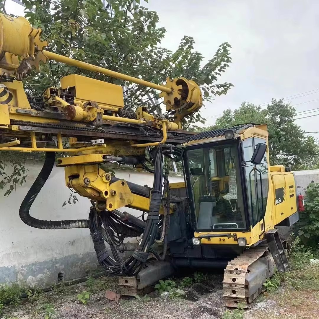 Used Refurbished Atlas Copco ROC F9 Drilling Rig Used XAXS600cd screw portable Air compressor 15 bar 850 CFM