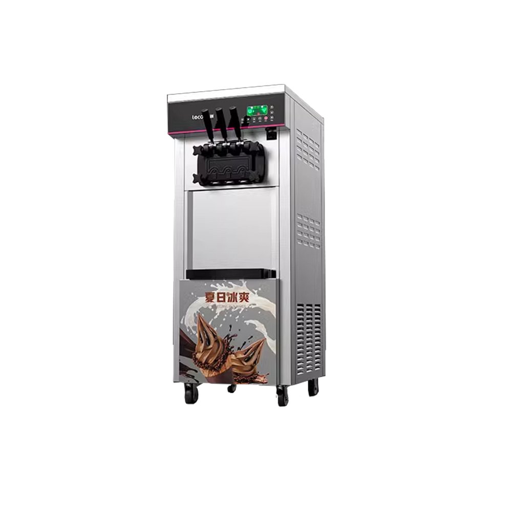 Rebirth table Top 3 flavors Mini Soft make Ice Cream Machine Price/ Small Ice Cream Maker price