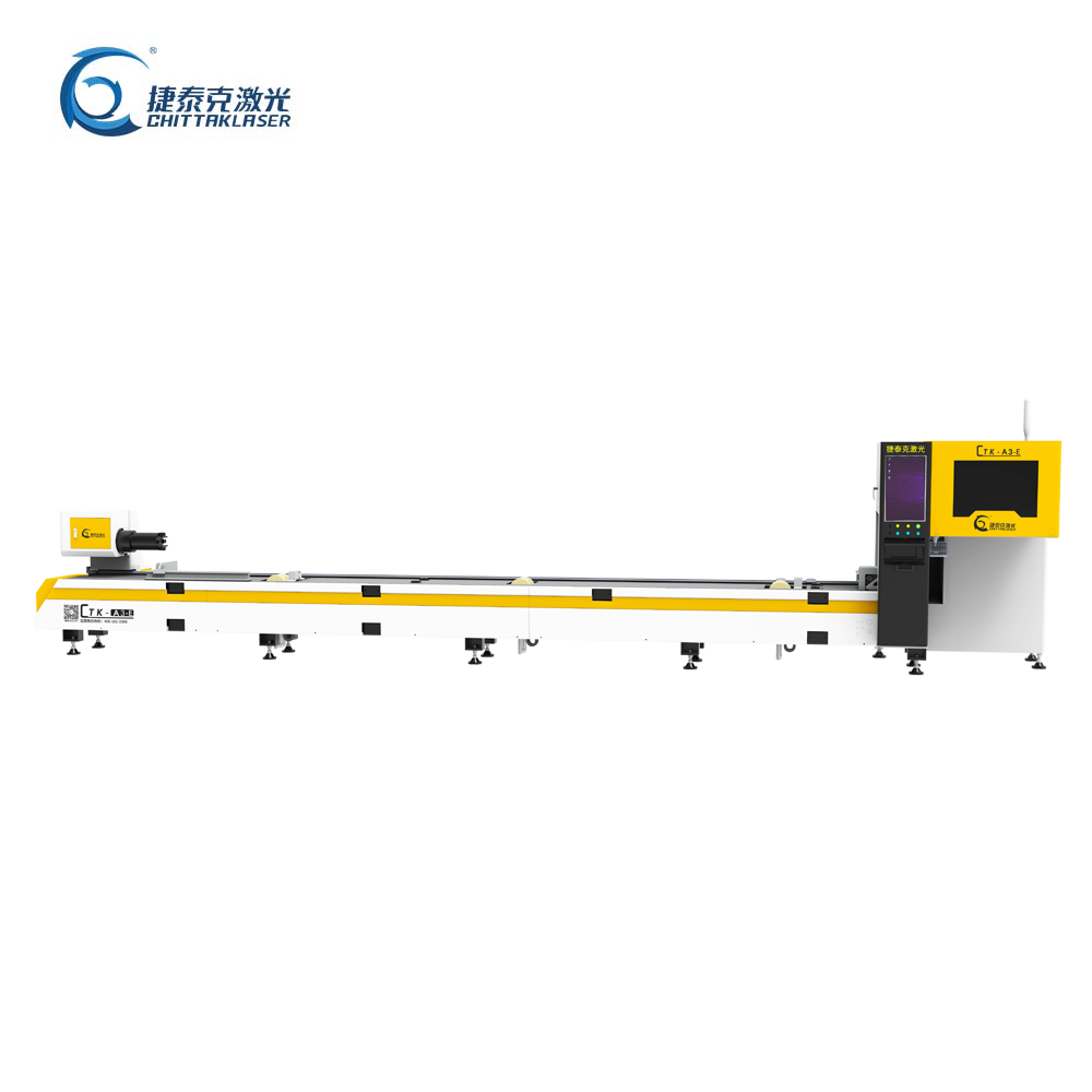 A3-E 3000W Cost-effective Metal Square And Round Tube Fiber Laser Tube Cutting machine