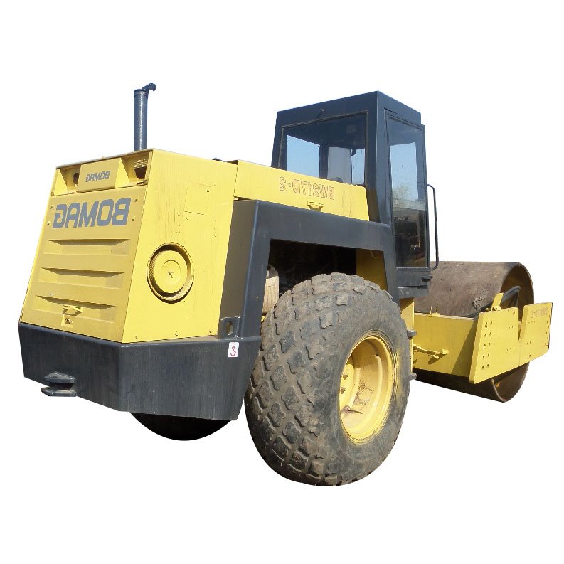 Used BOMAG BW217D Wheel Road Roller with Strong Diesel Power Single Drum Vibratory Roller Core Motor Component Cheap Sale