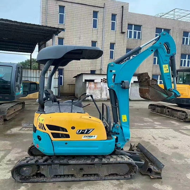 used kubota u17 mini excavator 1.7tons Japanese second hand machine used excavators 1.5ton kubota u17 mini digger for home used