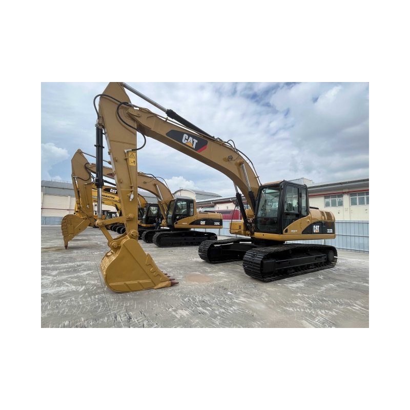 CAT 323 D2L Excavator Used Caterpillar machinery construction equipment Cat 323 d 323d3 323DL medium excavator