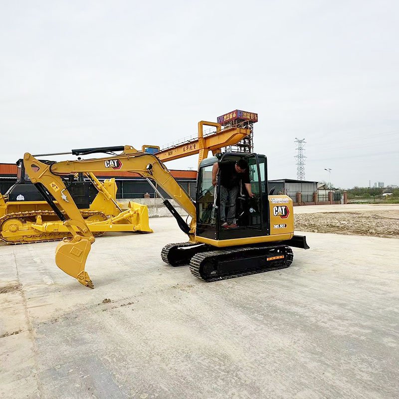 Used Cat 305.5E excavator 5ton mini digger construction machinery crawler excavator caterpillar Cat 305.5 305.5E2 CAT305.5 price
