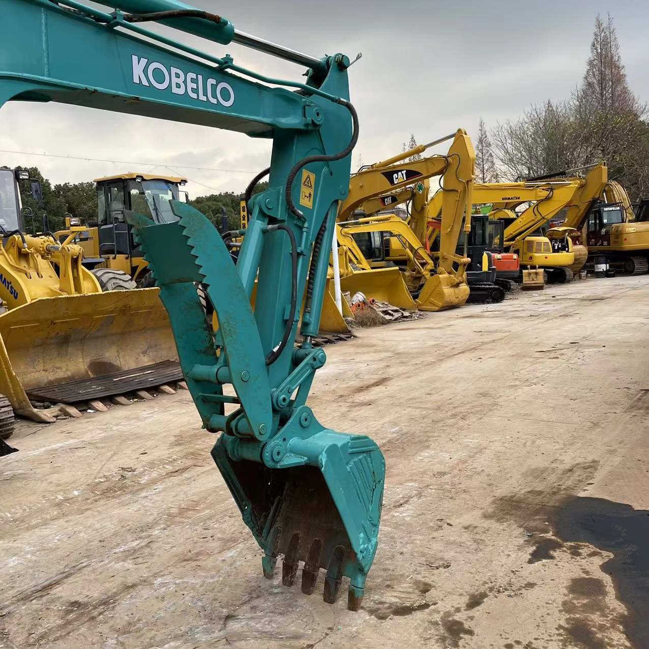 KOBELCO SK50SR Used Short Tail Mini Excavator Original Japanese Crawler 5 ton second-hand Machine,certified by EPA and CE