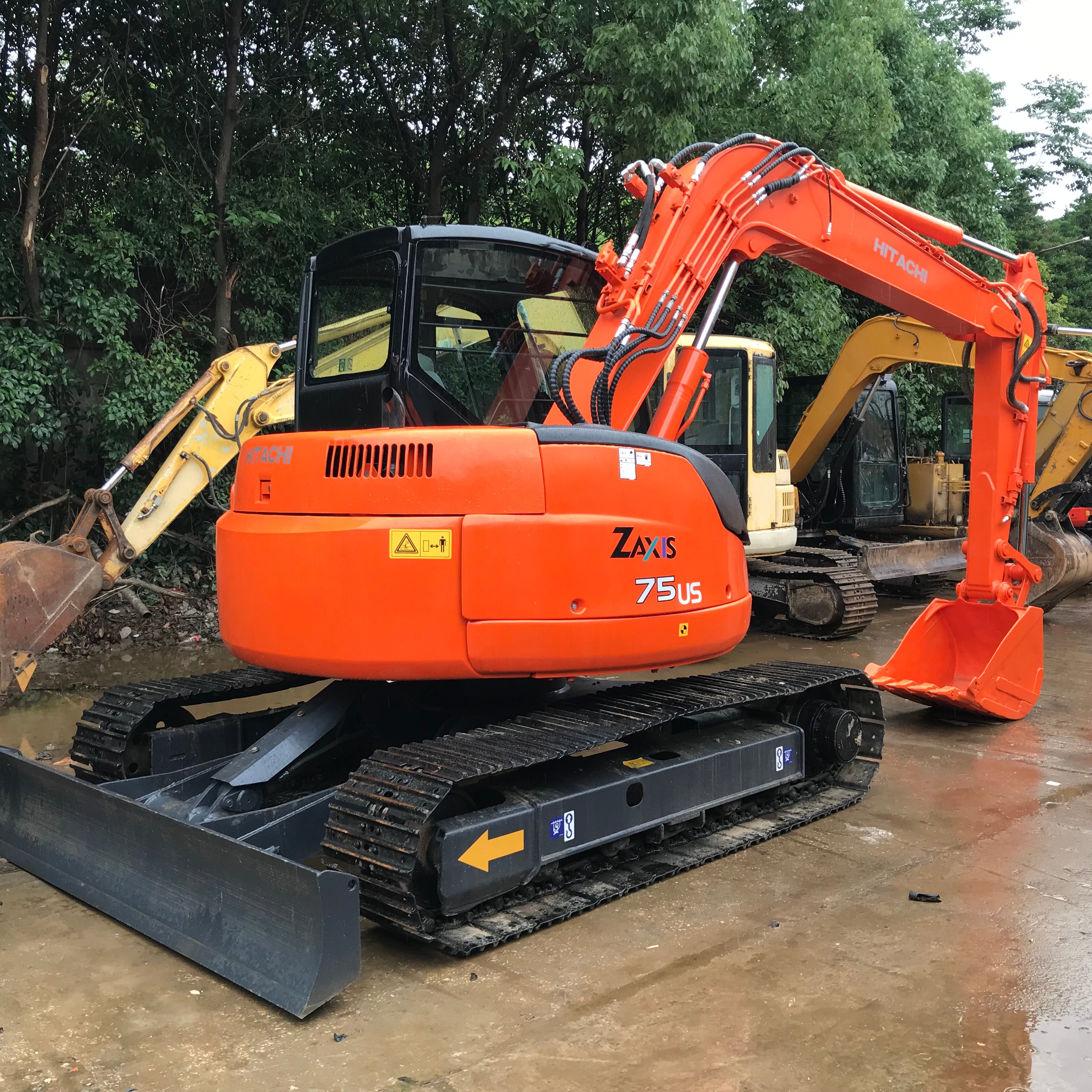 Hot sale mini excavator Original High Quality Hitachi ZX50U zx70 zx75 Used excavator machine for sale 7 ton excavator