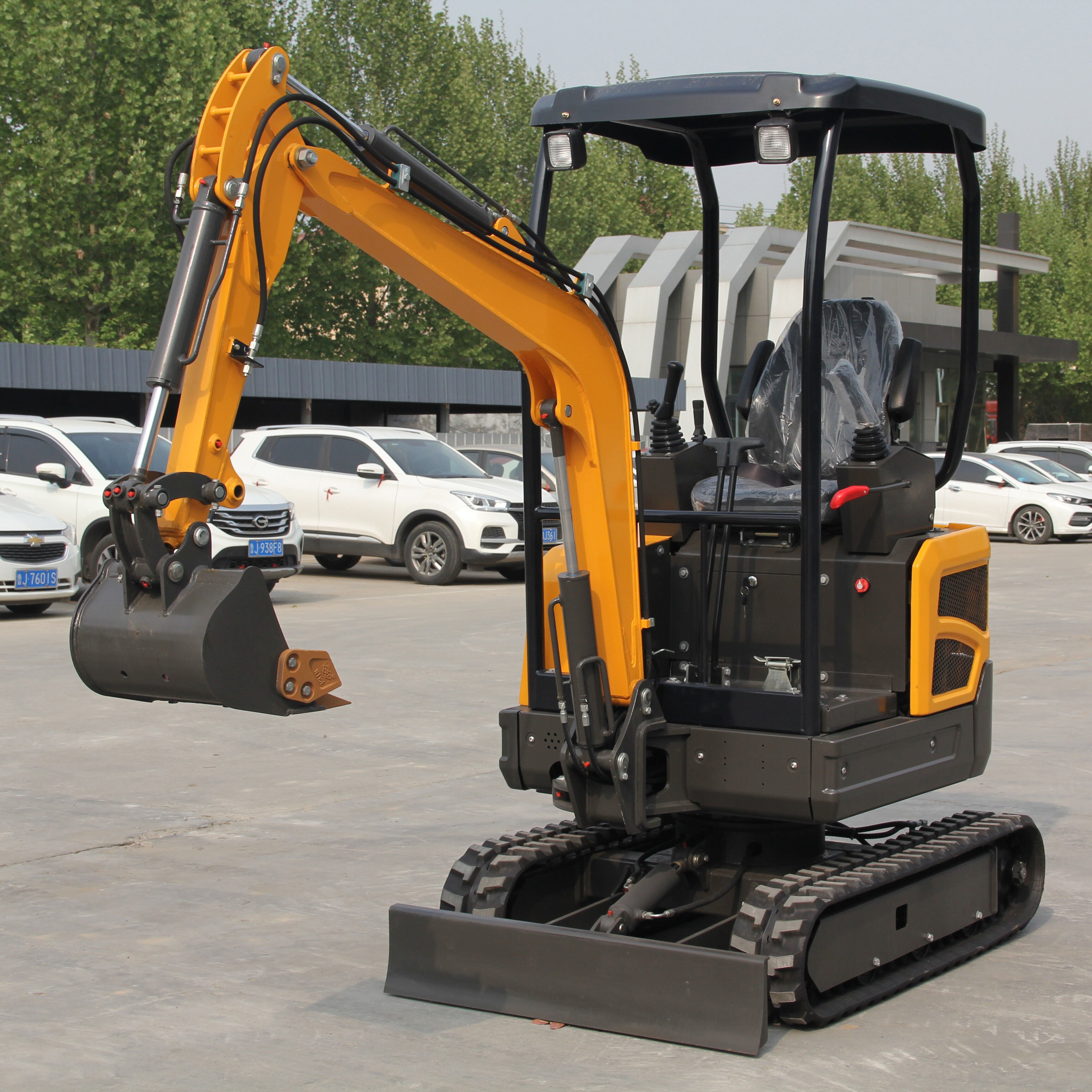 Mini Excavator 3.5 Ton Small Kubota Engine excavator 1 Ton 2 Ton Digger Machine Farm Mini Excavator Price