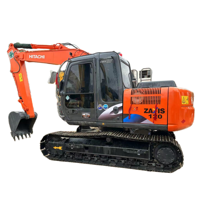 New arrival used Hitachi ZX120 ZX130 machinery equipment hydraulic crawler digger 12 tons 13 tons Hitachi used excavator