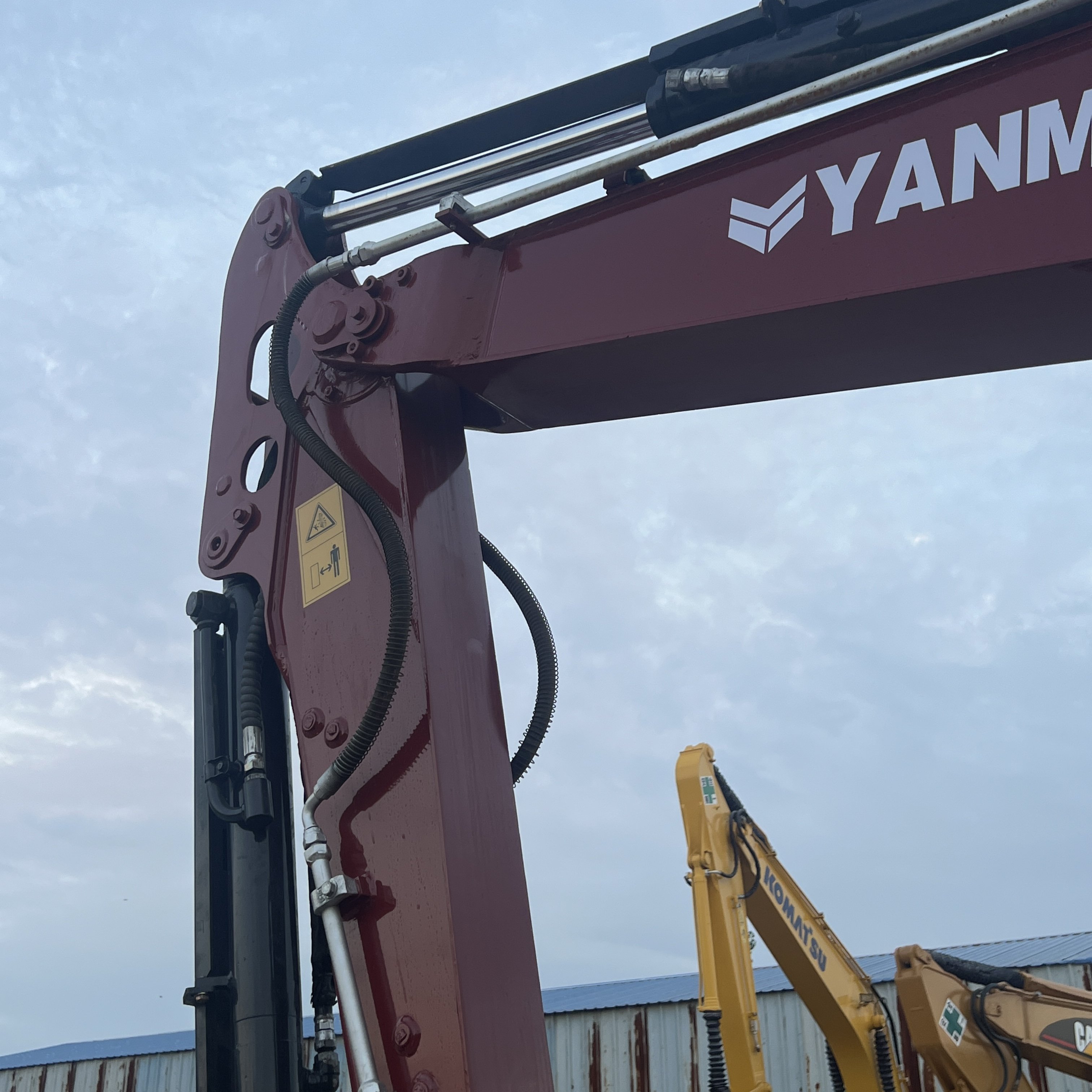 Japan Original VIO 55 Used Mini digger for sale second hand Small Excavator 5 Tons VIO55 50 57 in stock