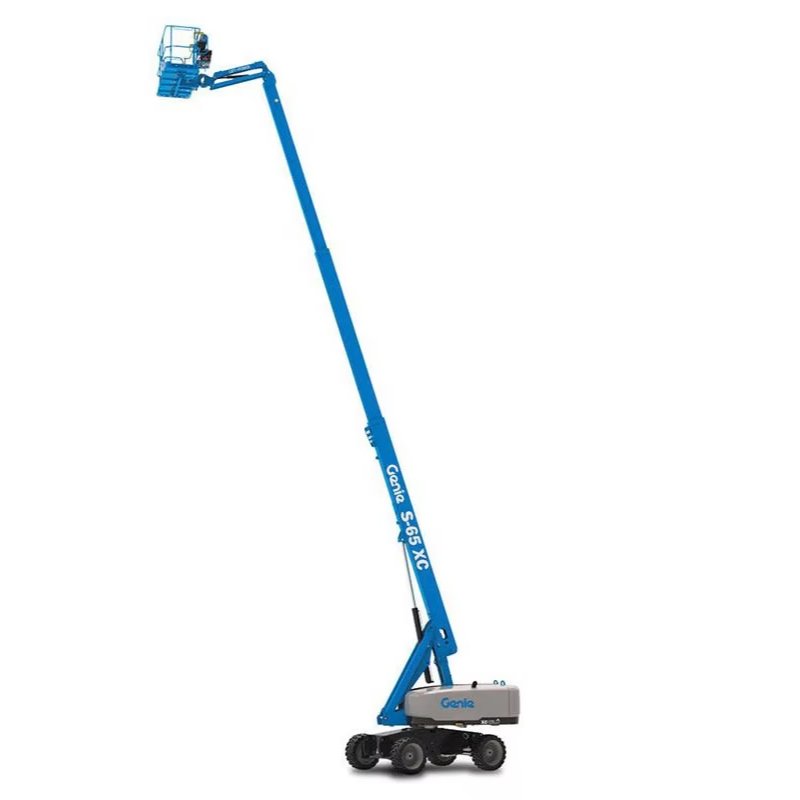 Lightly Used Genie S65 2018 for 21M Work Height Construction Machinery Self propelled Lightly Used Boom Lift