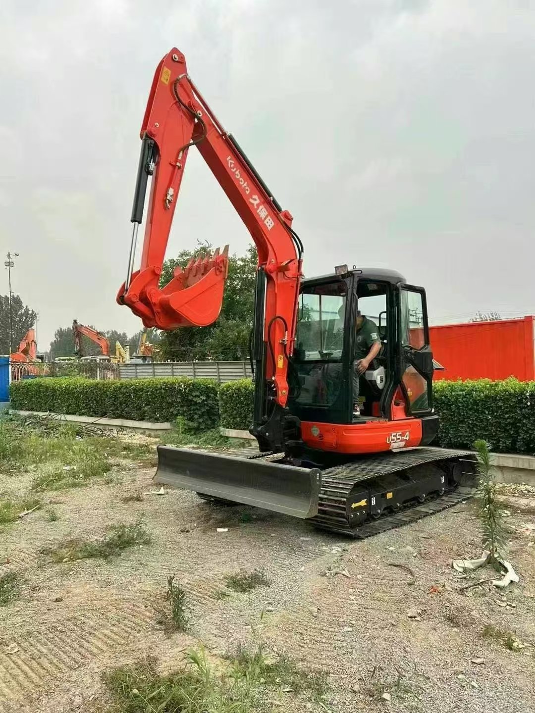 Hot Selling 9 ton Operating Weight Second Hand Used Kubota KX155 Crawler Excavator Construction Machinery