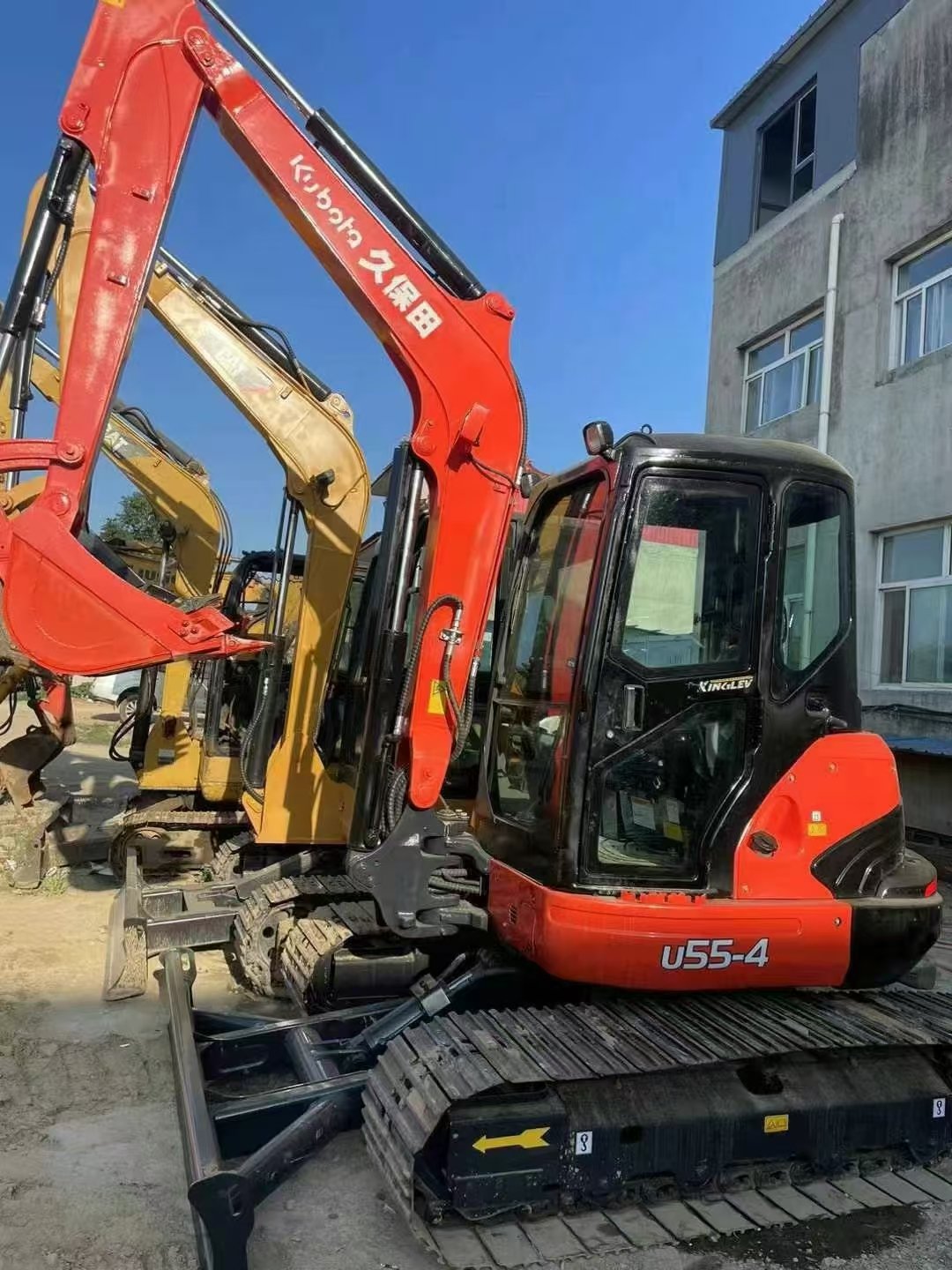 Hot Selling 9 ton Operating Weight Second Hand Used Kubota KX155 Crawler Excavator Construction Machinery