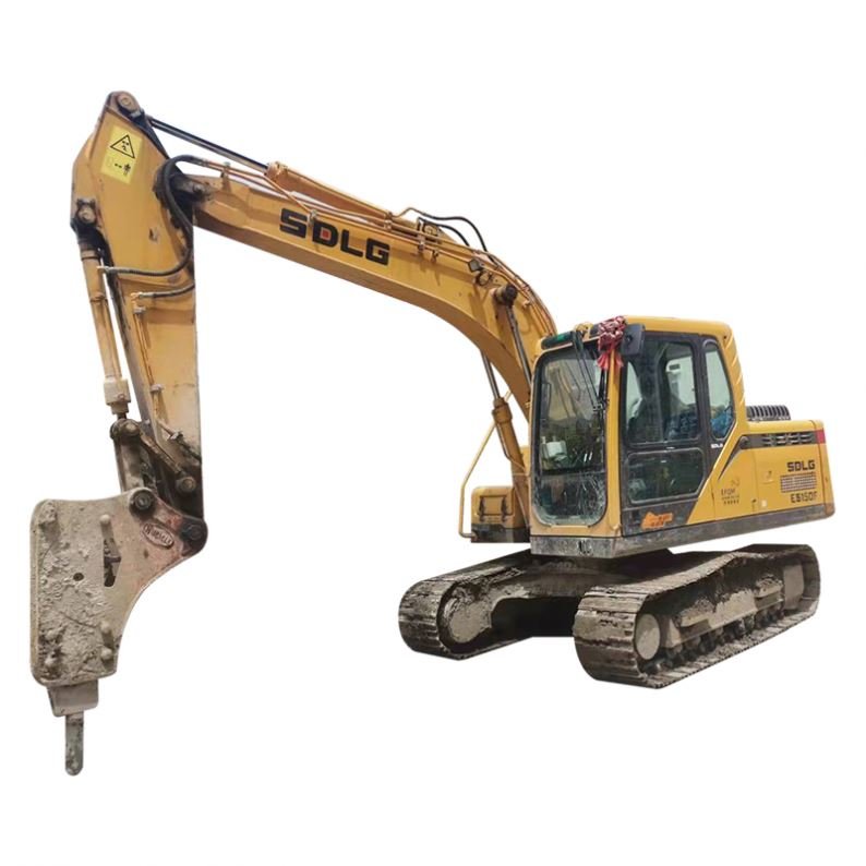 High quality SDLG E6150F E6205F E6210F excavator used 14 ton second hand crawler excavator