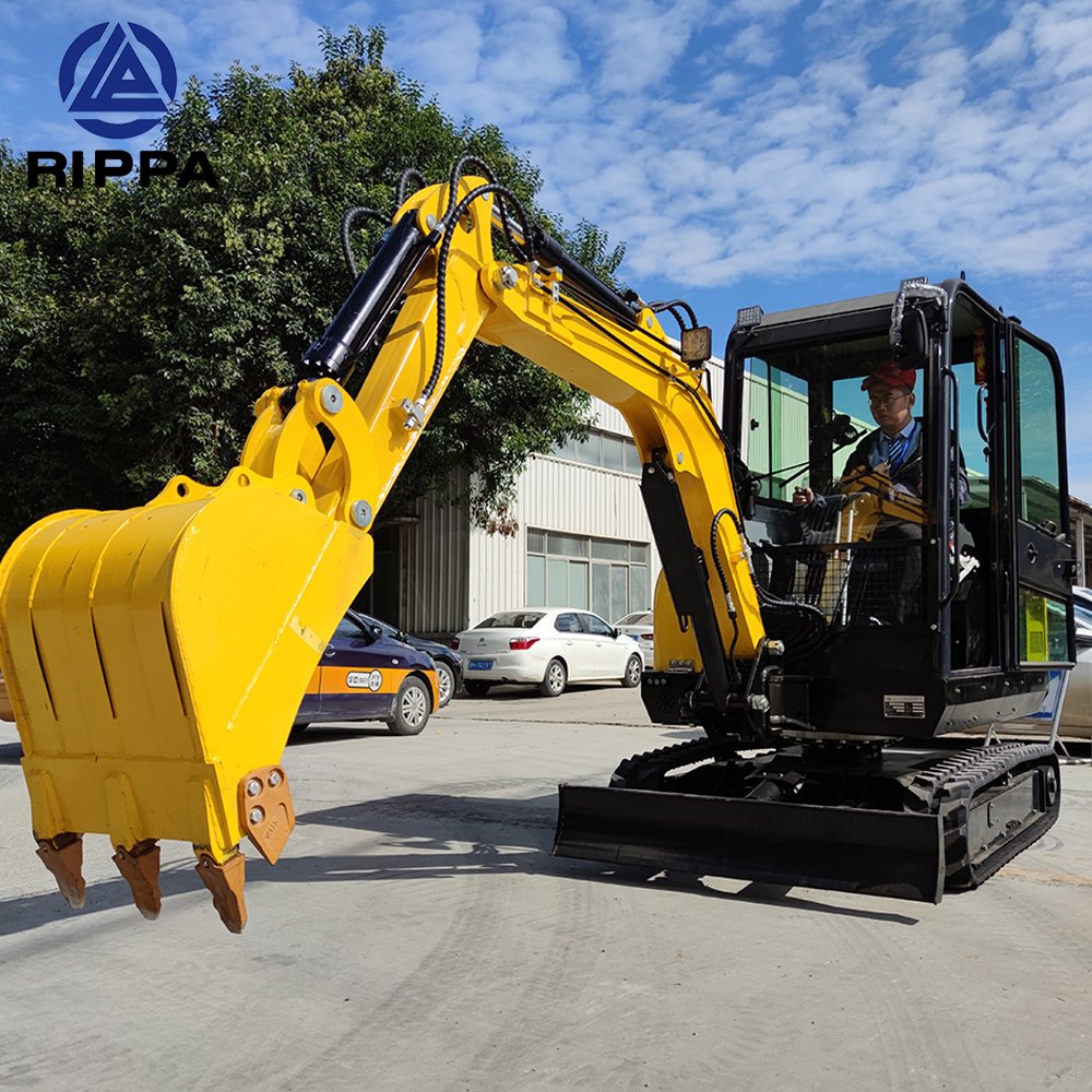 Cheap Mini Excavators 3 Ton EPA Engine Micro Excavators Farm Used Small Digger Crawler Diesel Excavator Machine