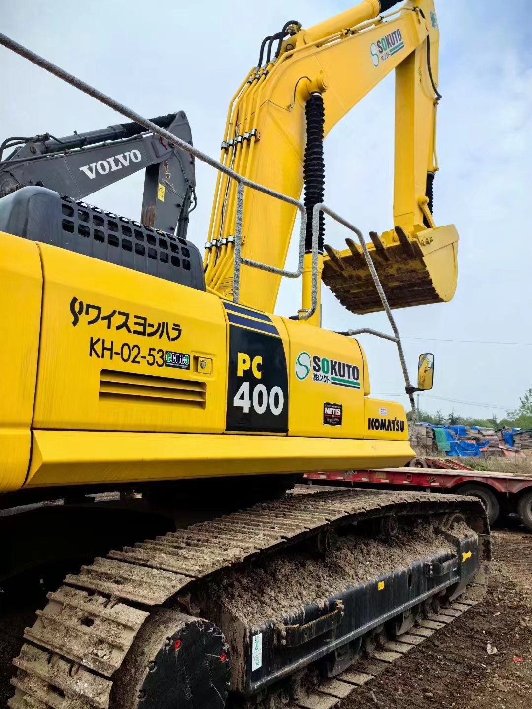 Construction Machinery 40 Tons Used Komatsu Excavator Pc400-7 Original Japan Crawler Excavator For Sale