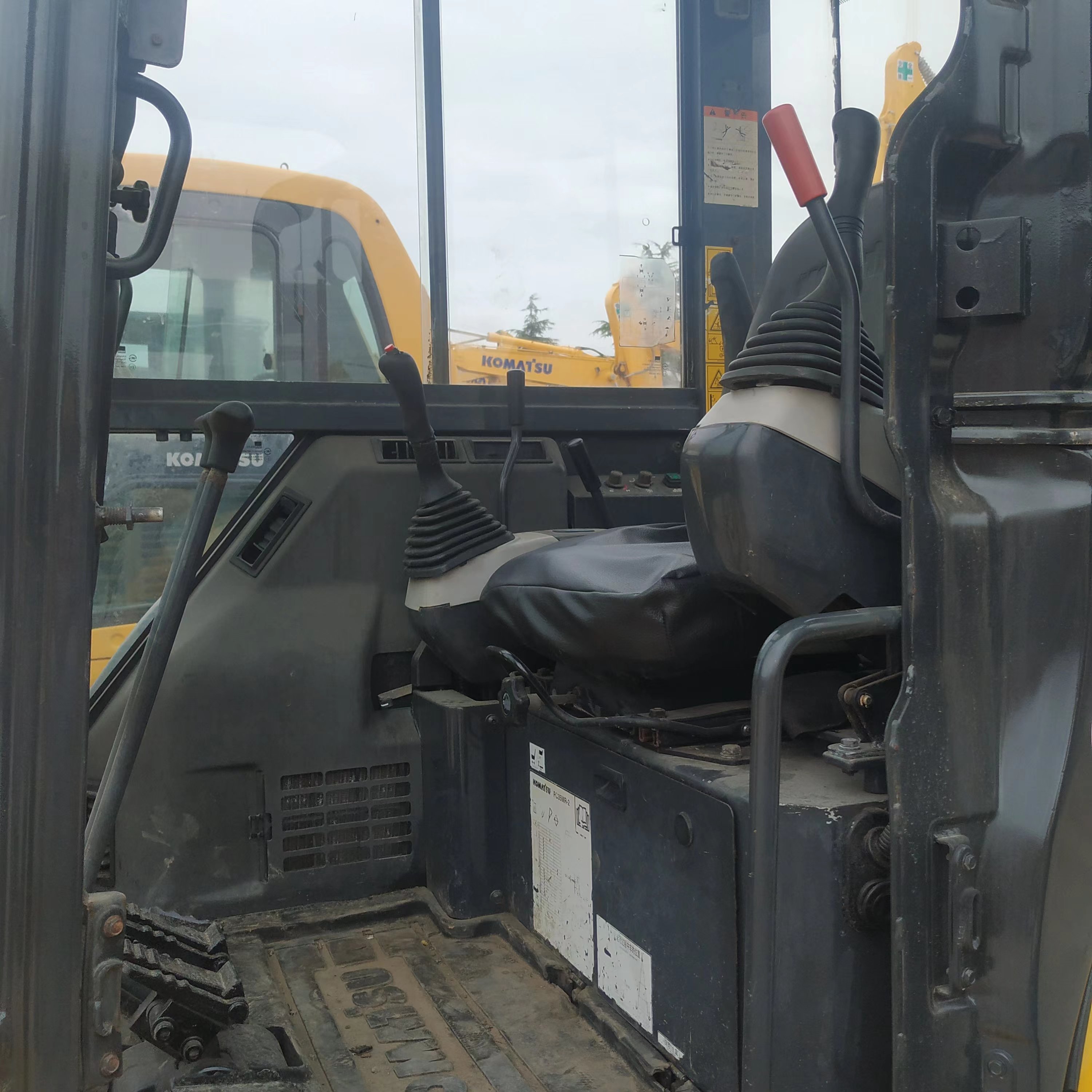 3.5 Ton Hydraulic Excavator Original Komatsu PC35MR-3 Used Mini Track Crawler Used Excavator Digger for Promotion