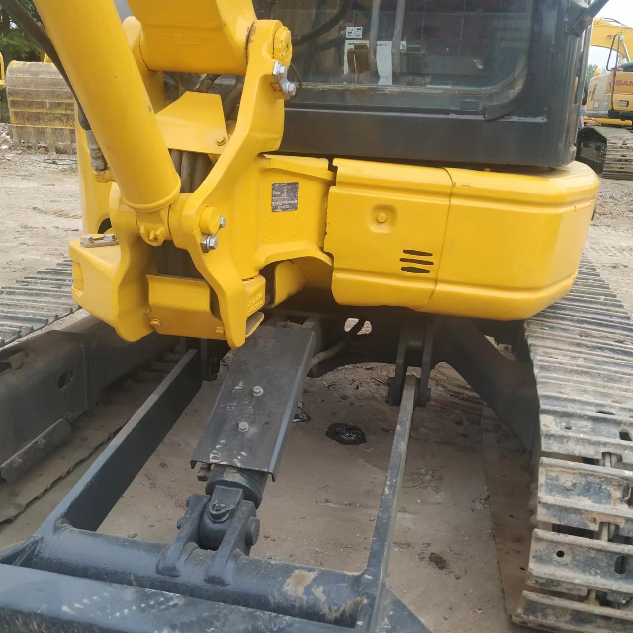 3.5 Ton Hydraulic Excavator Original Komatsu PC35MR-3 Used Mini Track Crawler Used Excavator Digger for Promotion
