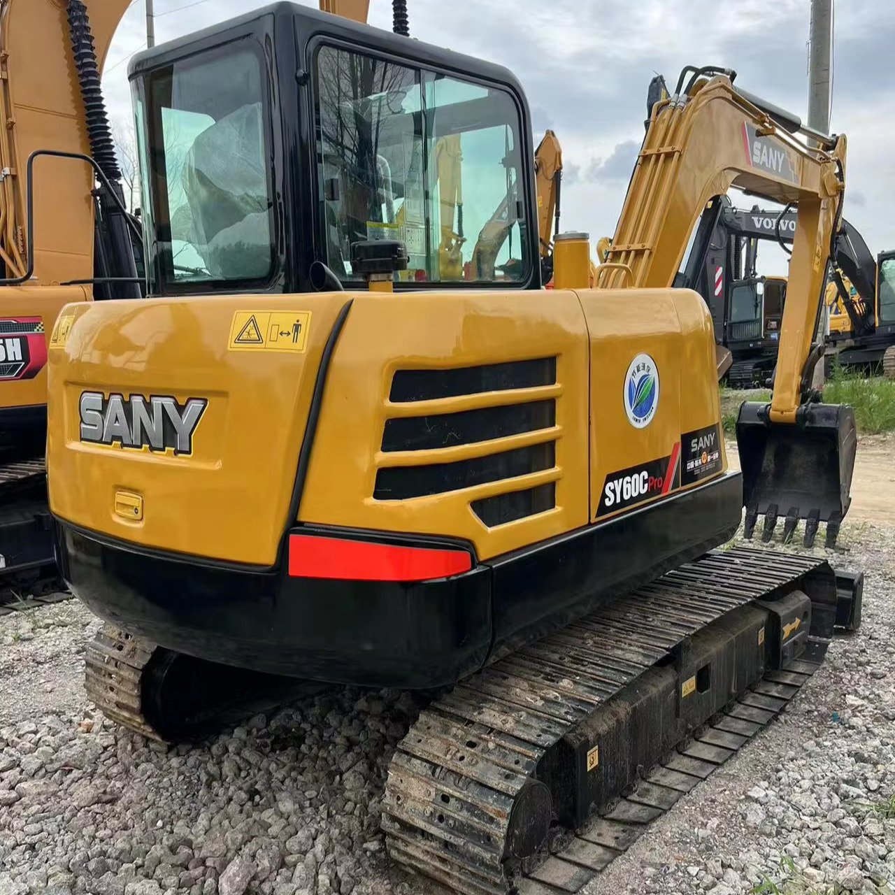 Chinese Brand Sany SY60C Digger Second Hand Construction Machinery Sany 60 Small 6 Tons Used Excavator For Sale