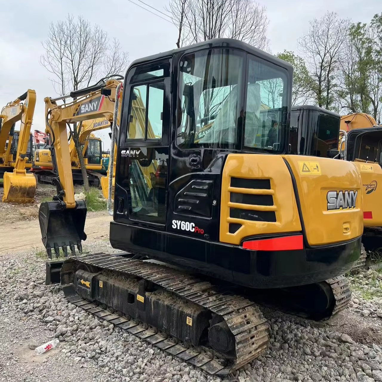 Chinese Brand Sany SY60C Digger Second Hand Construction Machinery Sany 60 Small 6 Tons Used Excavator For Sale