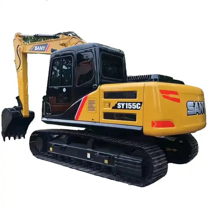 Hot selling sany155 excavator, Earth-moving Machinery used Sany155 excavator suitable for crushing second-hand excavators