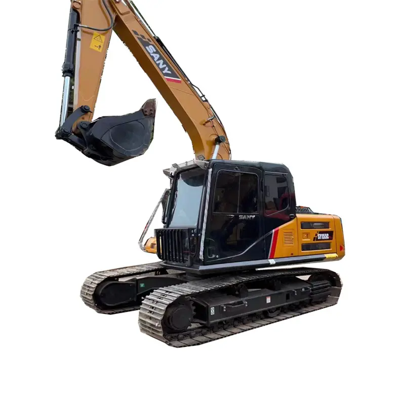 Hot selling sany155 excavator, Earth-moving Machinery used Sany155 excavator suitable for crushing second-hand excavators