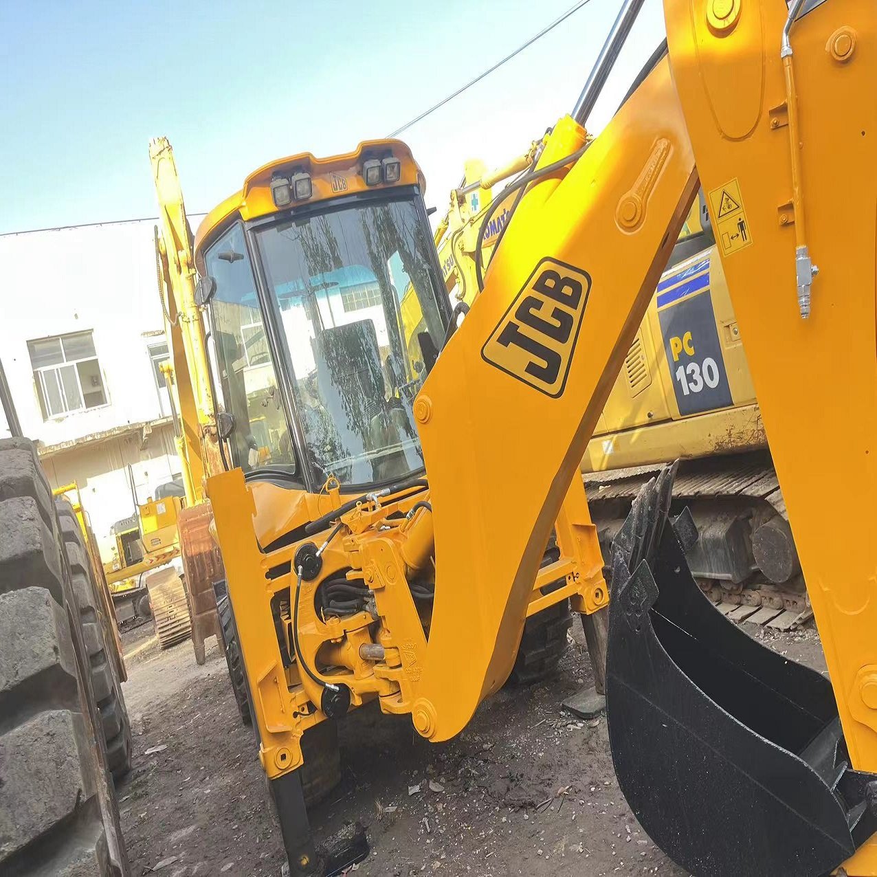 Used Wheel Previous shovel loading excavator Caterpillar JCB 3CX Secondhand Construction machinery JCB3XC JCB4CX ON HOT SELL