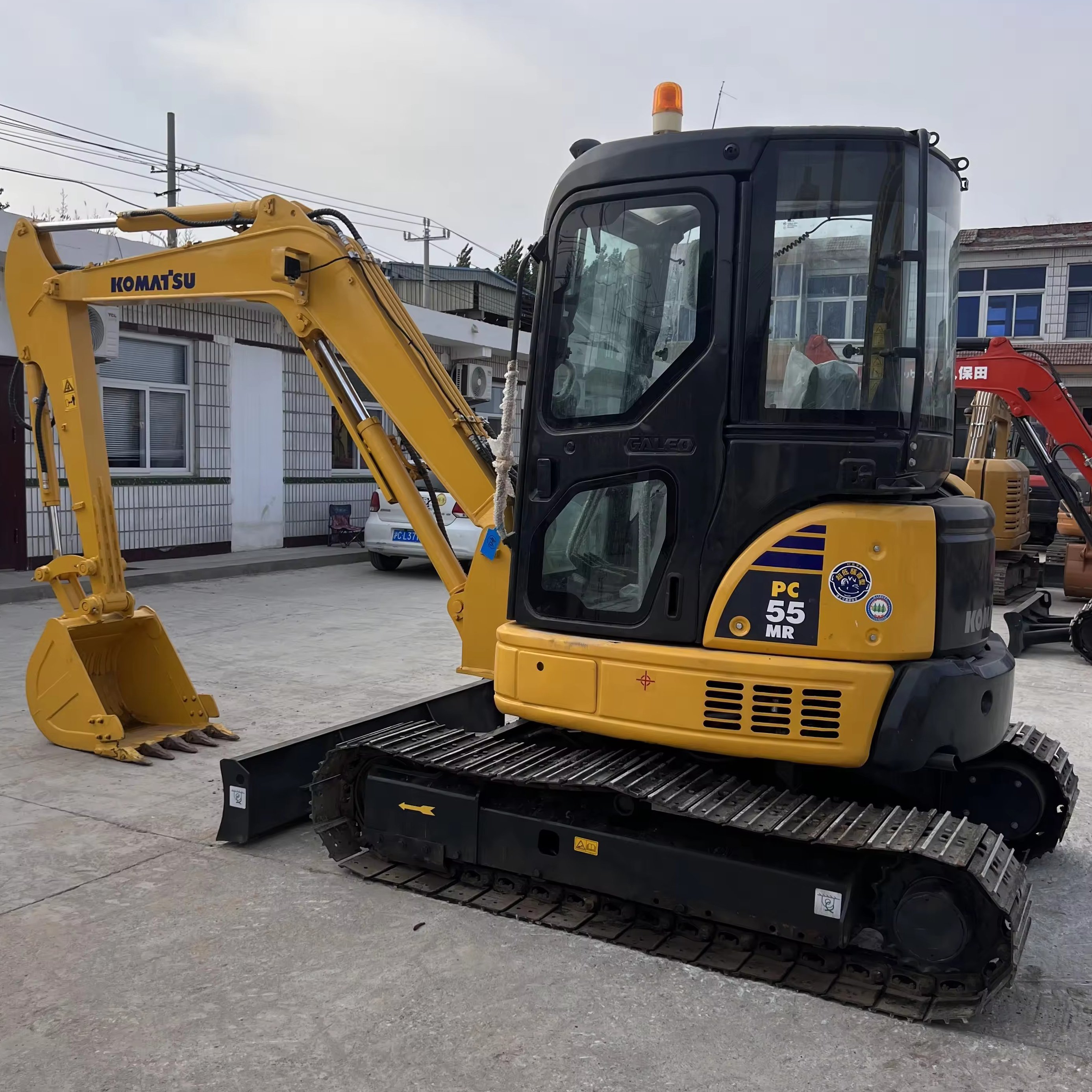 Hot Sale Used 5 Ton Crawler Excavator Machine PC55